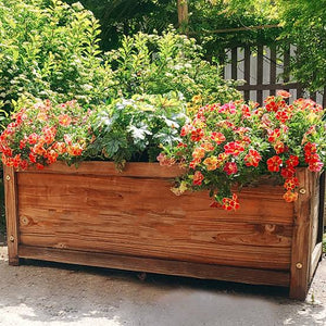 Decor Root Wooden Raised Planter Bed